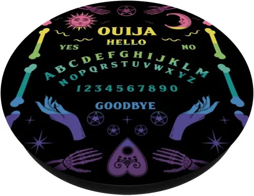 Vista 2 de Ouija Board Gótica Alternativa Estética Streetwear Y2K Alt PopSockets Intercambiables PopGrip