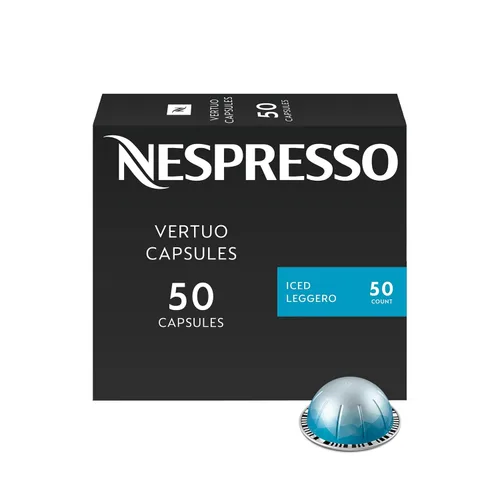 Vista 12 de Nespresso Cápsulas OriginalLine, Ice Forte, 30 cápsulas de café expreso, prepara 7.8 onzas. Cápsulas Pack de 1 Infusiones 7.8 oz.