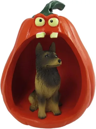 Vista 106 de Conversation Concepts Figura de Corgi galés de Halloween y calabaza Welsh Corgi Pembroke