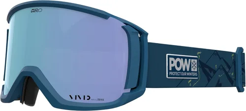 Vista 7 de Giro Revolt Gafas de esquí – Gafas de snowboard para hombres, mujeres y jóvenes con 1 lente VIVID y 1 transparente – Antivaho – OTG