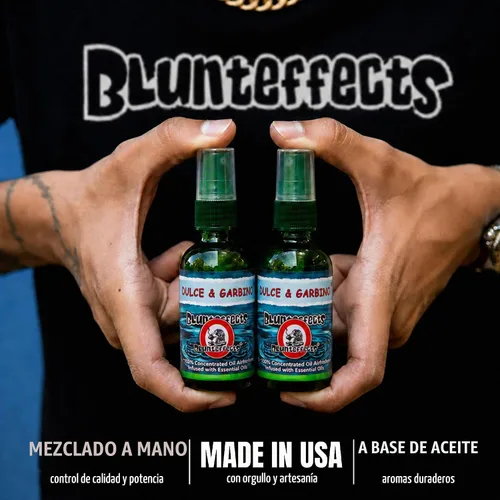 Vista 6 de Blunteffects Ambientador concentrado en espray 1 oz, Dulce & Garbina