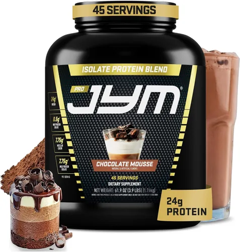 Vista 14 de JYM Supplement Science Pro JYM Proteína en Polvo Sabor Galleta de Chocolate Crujiente - Aislados de Proteína de Suero, Caseína y Proteína de Leche