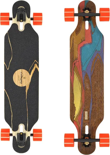 Vista 7 de Loaded Boards Icarus Bamboo Longboard Skateboard