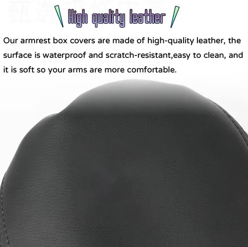 Vista 4 de Accesorios interiores personalizados para Lexus RZ 450e NX 250 NX 350 NX 350h NX 450h+ 2022 2023 Funda de cuero para reposabrazos central, cojín