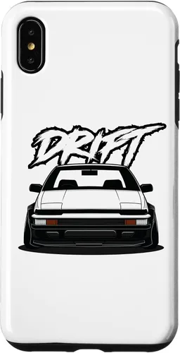Vista 11 de iPhone 12 Pro Max JDM Drift Anime Manga Car Hachiroku, una funda de carreras para autos de postura 86