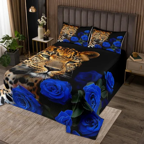 Vista 10 de Colcha de vaqueras occidentales para niños, tamaño individual, con estampado de piel de vaca rosa, decoración de habitación de niños y adultos