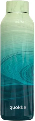 Vista 6 de Quokka Frasco térmico de acero inoxidable con lirios sólidos 21.3 fl oz