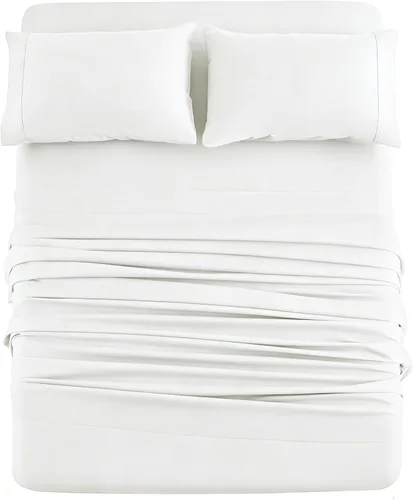Vista 16 de Mohap Juego de sábanas de 3 piezas, microfibra cepillada de 1800 hilos - Ropa de cama lujosa, suave y transpirable para todas las estaciones