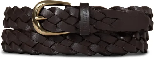 Vista 10 de Eddie Bauer Cinturones de cuero casuales para mujer con hebilla de metal duradera Barra central - Negro