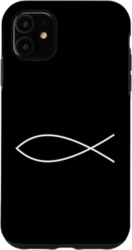 Vista 5 de Funda para iPhone 15 Christian Fish