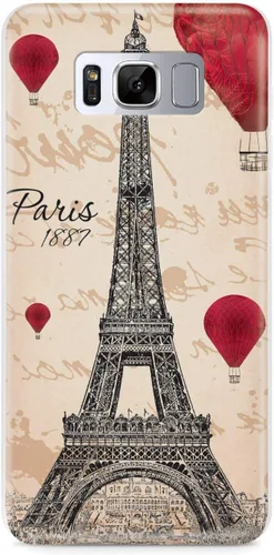 Vista 17 de Inspired Cases - Funda para iPhone Xs Max con textura 3D - Funda protectora de goma para iPhone Xs Max de Apple - Torre Eiffel de París 1887