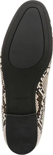 Vista 3 de Vionic Uptown Willa para mujer Marfil multicolor cuero