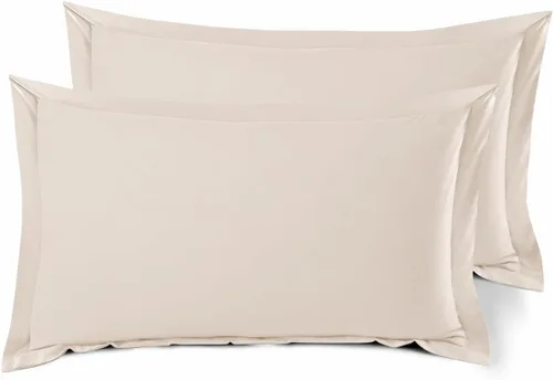 Vista 109 de Nestl Juego de 2 fundas tipo sham de almohada suaves - Fundas de almohada de microfibra de doble cepillado - Fundas de almohada de cama premium