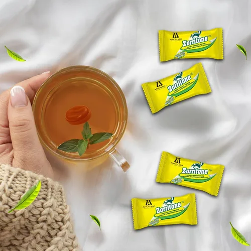 Vista 4 de Zorritone Mentas de caramelo, Sabor a menta y hierbas, 20 pastillas por caja, 3 Cajas 20 caramelos cada caja, 60 unidades en total, dulces