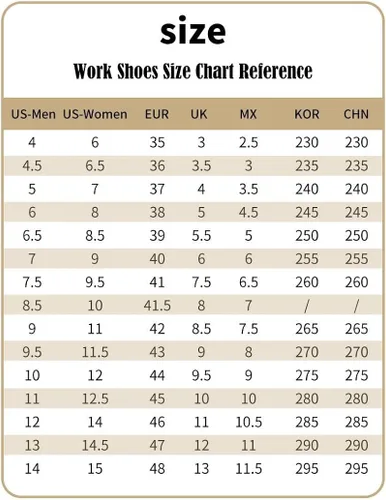 Vista 9 de MENGYUXIN Zapatos de seguridad para mujer, botas de seguridad de trabajo con punta de acero, zapatillas de trabajo transpirables, zapatos de trabajo