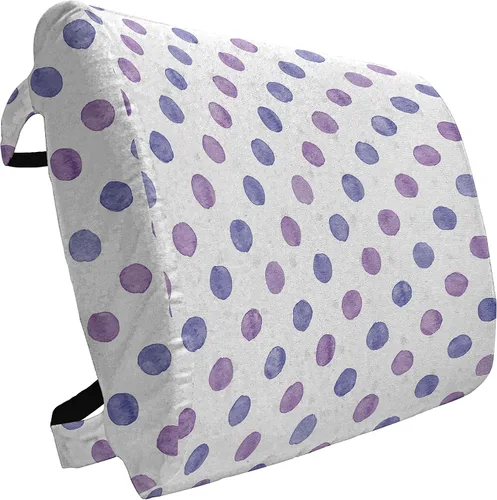 Vista 54 de Ambesonne Almohada de viaje para pizza, con patrón dibujado a mano, menú de pizzería, comida rápida, deliciosa comida gourmet, accesorio de viaje