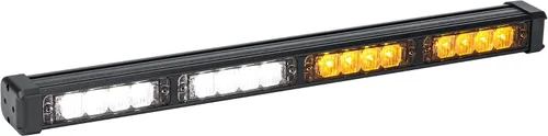 Vista 6 de LAMPHUS - Barra de luces de ledes, de advertencia, emergencia, para cubierta, SolarBlast SBLS44 16 vatios., azul (Amber / Blue)
