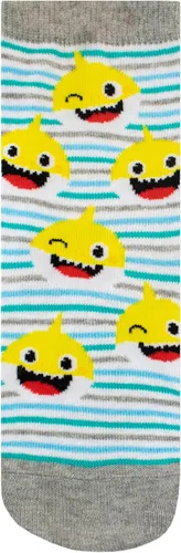 Vista 3 de Pinkfong Paquete de 3 calcetines de tiburón para niños o niñas