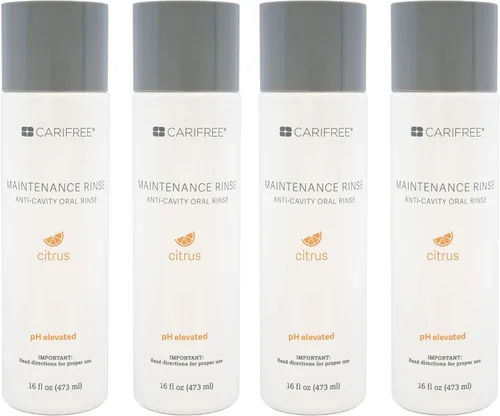 Vista 14 de CariFree Enjuague de mantenimiento, sabor cítrico, enjuague bucal con flúor anticaries recomendado por dentistas, previene la caries oral, refresca