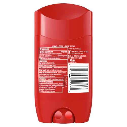 Vista 8 de Old Spice Antitranspirante y desodorante para hombres, aroma Swagger, 2.37oz
