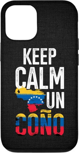 Vista 28 de Funda para iPhone 17 con diseño de bandera de Venezuela Pride Venezuela Girl Boy Flag Keep Calm Un Cono