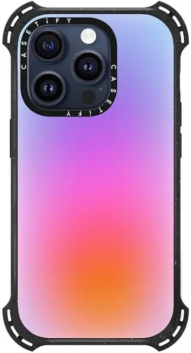 Vista 10 de CASETiFY - Funda para iPhone 15 Pro, compatible con MagSafe A prueba de golpes 21.3 pies 6x protección contra caídas de grado militar Black