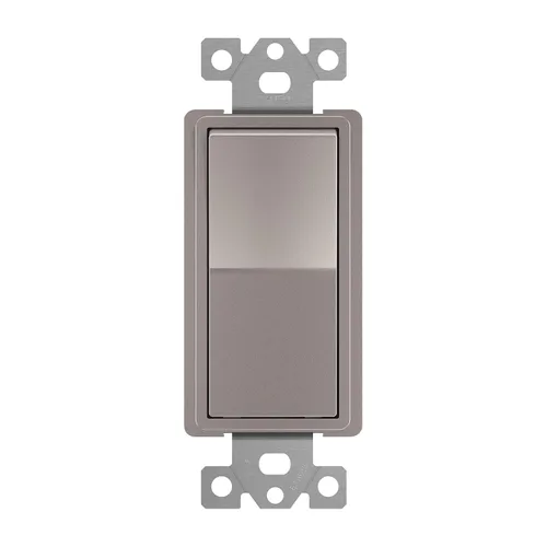 Vista 28 de ENERLITES Interruptor de luz de paleta decorativa de 3 vías, acabado brillante, un solo polo o tres vías, 3 cables, tornillo de puesta a tierra