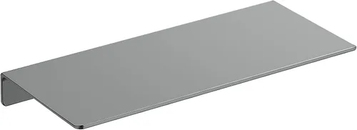 Vista 17 de Danpoo Pequeño estante flotante para almacenamiento en la pared, mini estante de exhibición para coleccionables, estante de pared de metal para Negro