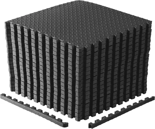 Vista 16 de CAP Puzzle Exercise Mats 1” Thick EVA Interlocking Foam Tiles for Home Gym Flooring Multiple Options