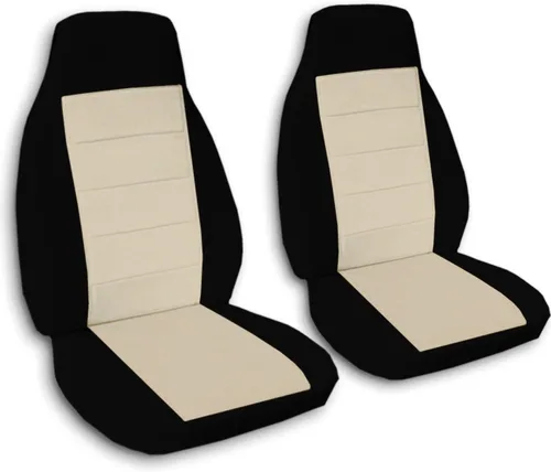 Vista 22 de TOTALLY COVERS Compatible con Ford F-150 F-250 F-350 de 1992-1998 con dos tonos para asiento de camión (sillas capitanes/cubos) con reposabrazos