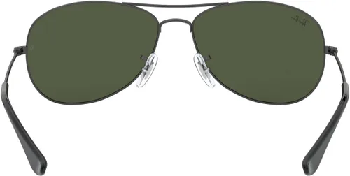 Vista 6 de Ray-Ban RB 3362-004 Gunmetal-Grey COCKPITAVIATOR Metal-FrameGafas de sol con lentes de color verde cristal-2.323in