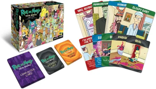 Vista 3 de Juego de cartas cooperativo Rick y Morty total Rickall