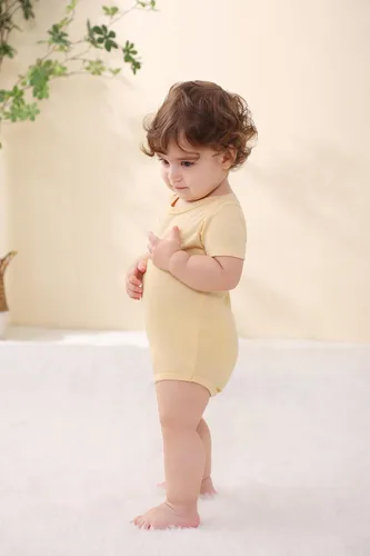 Vista 6 de GUISBY Body de bambú de manga corta para bebés de 0 a 24 meses