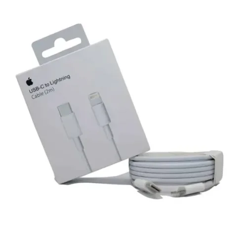 Vista 2 de Cable Iphone 2 Metros USB C Carga Rapida Tipo C Lightning