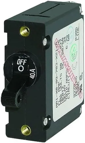 Vista 10 de Blue Sea Systems Disyuntores de Circuito de Palanca de la Serie A de Un Solo Polo