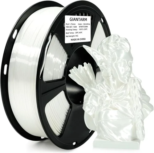 Vista 16 de GIANTARM Filamento de ácido poliláctico (PLA), filamento beige para impresora 3D, carrete de 2.2 libras, precisión de dimensión de 0.069 in +