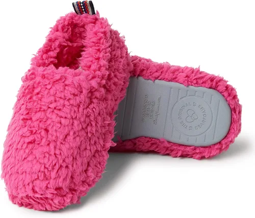 Vista 4 de Dearfoams Unisex-Child Washable Skye Pile Closed Back Slipper