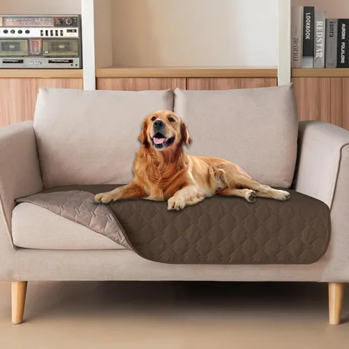 Vista 112 de gogobunny Manta para mascotas 3 veces más resistente, impermeable y a prueba de arañazos; protector de muebles reversible para perros y gatos, funda