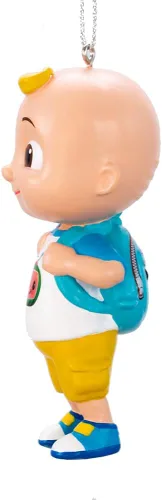 Vista 3 de Molde de soplado JJ Cocomelon™ con adorno de camisa blanca