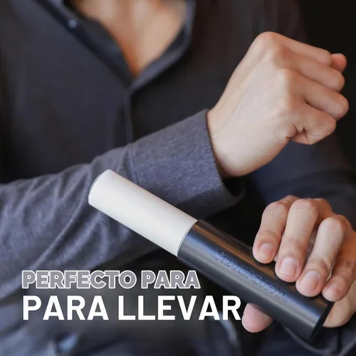 Vista 5 de Scotch-Brite Rodillos para pelusas retráctiles 2 paquete, quitapelusas portátiles de tamaño para viajes para pelo de mascotas en ropa, muebles