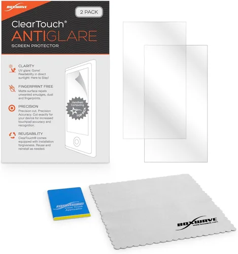 Vista 8 de BoxWave Protector de pantalla compatible con Netgear Nighthawk M6 Pro Mobile Hotspot (MR6500) – ClearTouch antirreflejos (paquete de 2), película