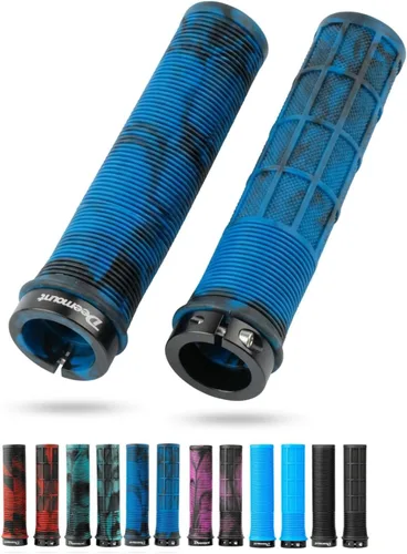 Vista 9 de Empuñaduras de bicicleta para manillar de bicicleta - Cómodos agarres de bloqueo para bicicleta de montaña, BMX, disponibles en múltiples opciones