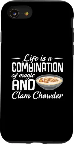 Vista 18 de iPhone 16 Life is a combination of magic and Clam Chowder Case