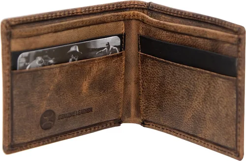 Vista 34 de HOOEY Cuero Bi-Fold Hombre, Hands-Up- Estampado Nómada, Talla única, 2812937
