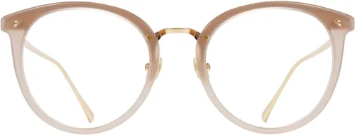 Vista 15 de TIJN Round Blue Light Glasses for Woman Men, Retro Acetate Cat Eye Rim Frame Glasses for Gaming Computer Screen, Maaike