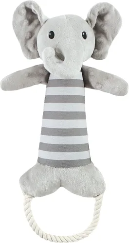 Vista 11 de Luvable Friends Juguete de peluche chirriante unisex para bebé con cuerda Dinosaurios
