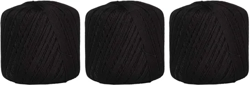 Vista 157 de Hilo de croché Threadart, 100 % algodón, talla 10 Soft pure cotton crochet thread for lace, doilies, amigurumi and crafts. Smooth finish with