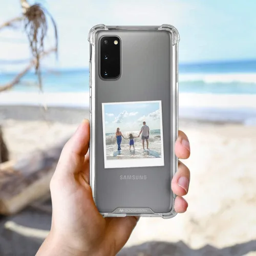 Vista 8 de GOOSPERY Funda para Galaxy S20, cubierta protectora transparente con esquinas reforzadas, funda híbrida delgada a prueba de golpes para Samsung