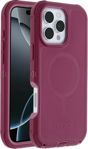 Vista 53 de OtterBox - Funda para iPhone 16, serie Defender, color azul (Baby Blue Jeans)