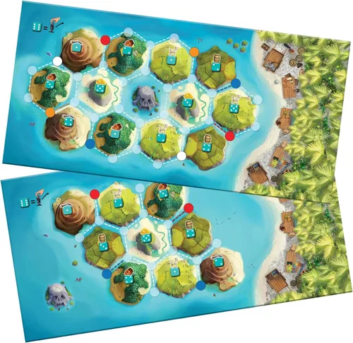 Vista 5 de CATAN Juego de Mesa Junior - ¡Aventura de Espadachines para Jóvenes Piratas! Juego de estrategia, divertido juego familiar para niños y adultos, a